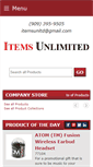 Mobile Screenshot of itemsunltd.com